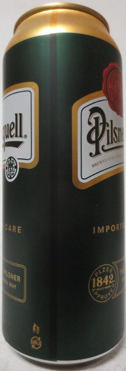 Pilsner Urquell IMPORTET WITH CARE (50cl) (B/O)