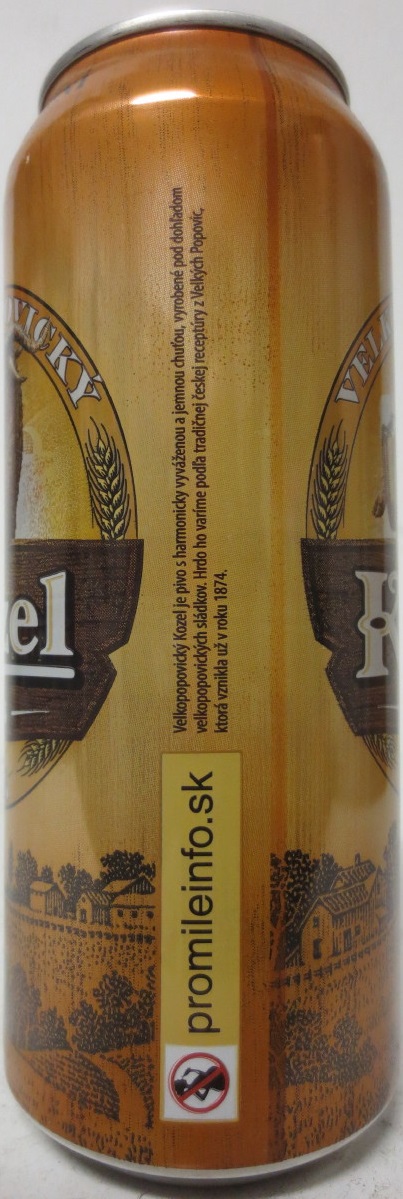 VELKOPOPOVICKÝ Kozel 1874 10% (SK) (50cl) (B/O) č.3 