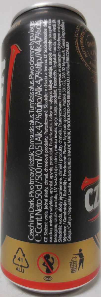 DARK CZECH INN (50cl) (B/O)