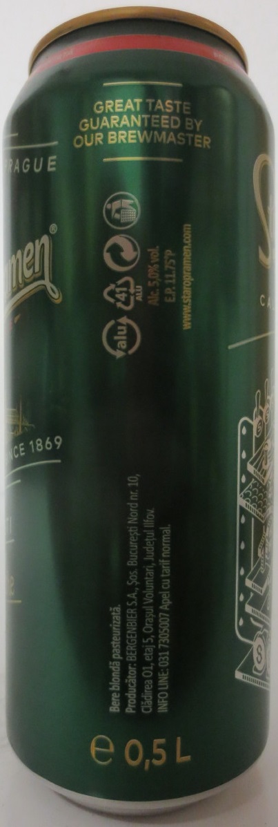 Staropramen EST. IN PRAGUE POVESTI DESPRE Savoore (50cl) (B/O) č.1/6