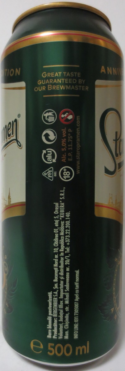 Staropramen EST. IN PRAGUE POVESTI DESPRE Savoore (50cl) (B/O) č.6/6