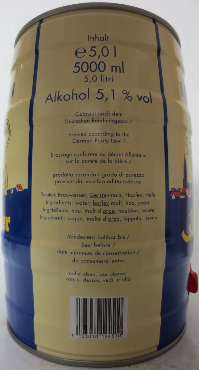 ULMER GOLD OCHSEN Kellerbier naturtrüb (5L) Nr.1