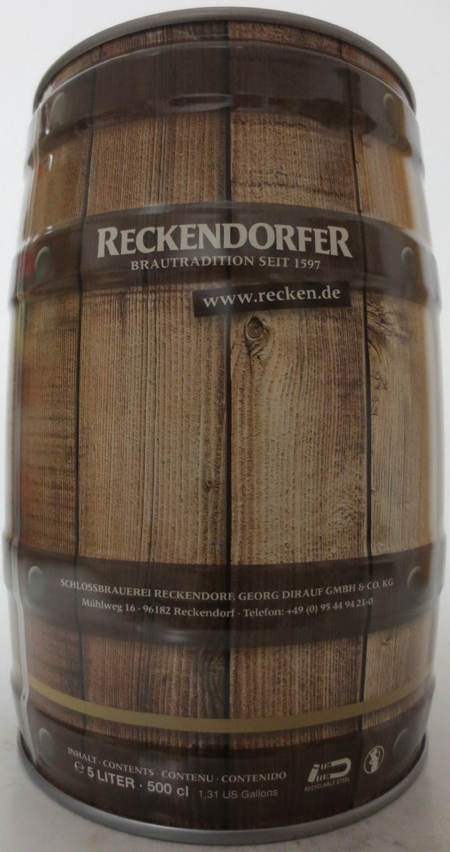 RECKENDORFER SCHLOSSBRAUTRADITION RECKENDORF (5L) Nr.1