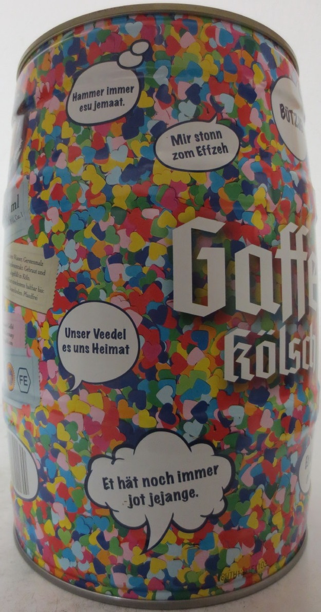 Gaffel kölsch KÖLLE ALAAF! (5L) Nr.1