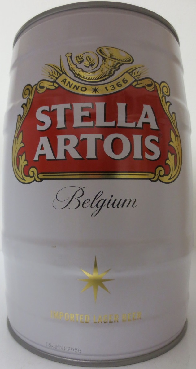 STELLA ARTOIS Belgium IMPORTED LAGER BEER (5L) Nr.1