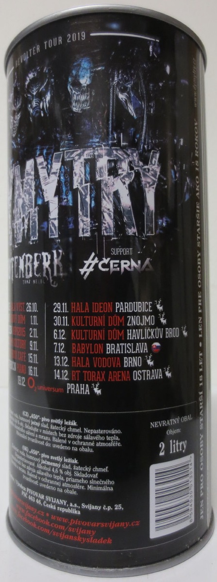 Svijany 450 - Premiový ležák - DYMYTRY REVOLTER (200cl) č.1 