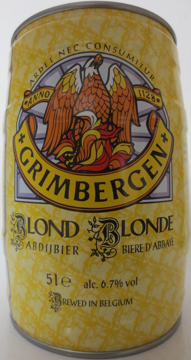 GRIMBERGEN BLOND BLONDE ABDIJBIER BIERE D´ABBAYE (5L) Nr.1