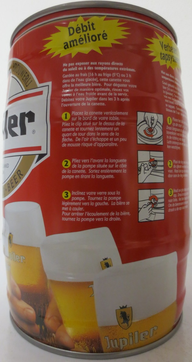 Jupiler BREWED AND CANNED IN BELGIUM (5L) Nr.2