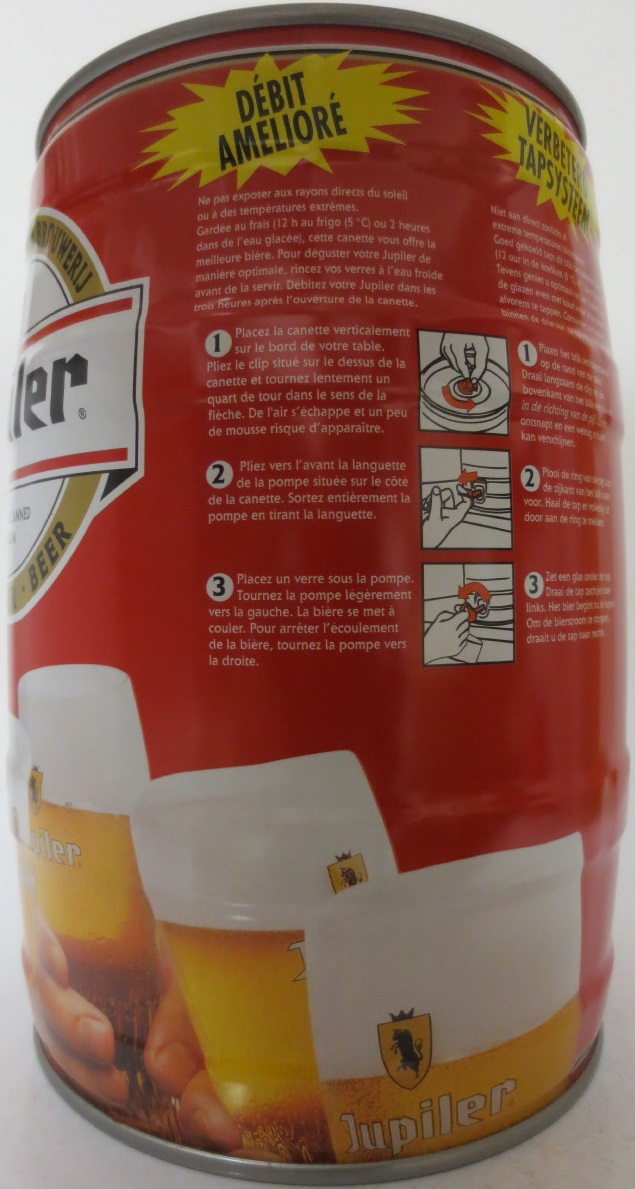 Jupiler BREWED AND CANNED IN BELGIUM (5L) Nr.3