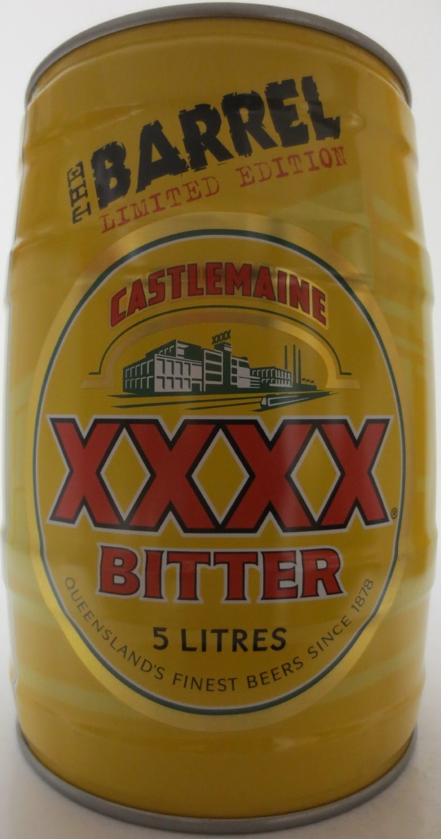 CASTLEMAINE XXXX BITTER 5 LITRES (5L) Nr.1 