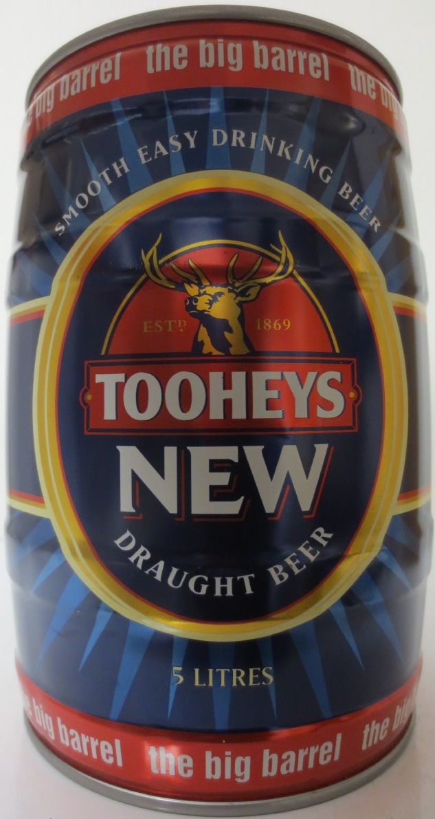 TOOHEYS NEW DRAUGHT BEER (5L) Nr.1 