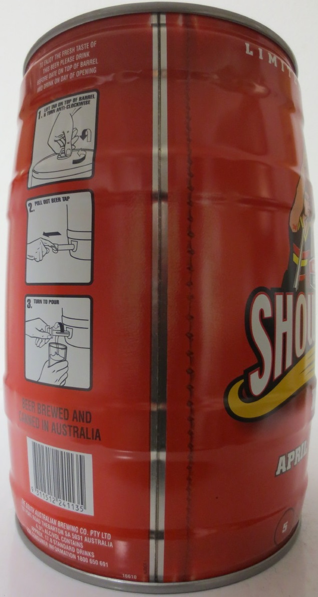 WEST END DRAUGHT THE BARREL LIMITED EDITION (5L) Nr.1 