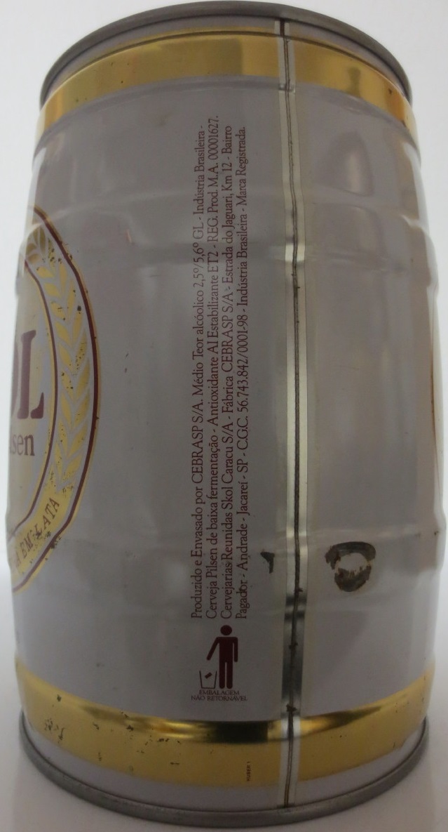 SKOL Cerveja Pilsen (5L) Nr.1 