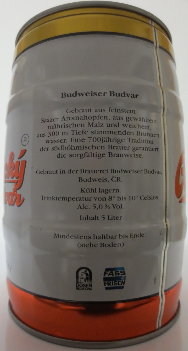 Budweiser Budvar BIER OHNE BEISPIEL č.3