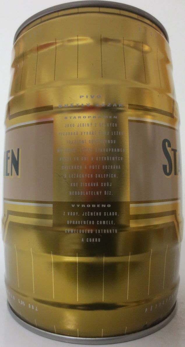 STAROPRAMEN LEŽÁK LEŽÁK 70 DNÍ ZRÁNÍ č.