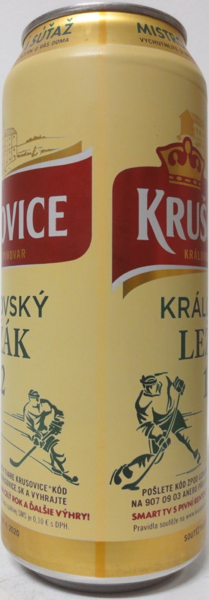 KRUŠOVICE KRÁLOVSKÝ PIVOVAR KRÁLOVSKÝ LEŽÁK 12 (50cl) (B/O)
