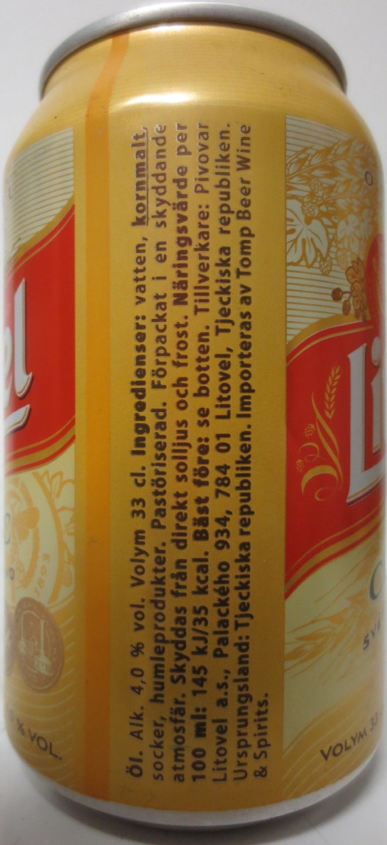 Litovel CLASSIC SVĚTLÉ VÝČEPNÍ PIVO (33cl) (T-O)