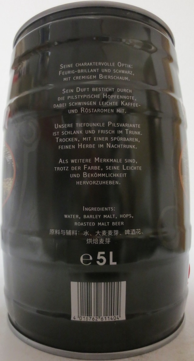 Keyman SCHWARZBIER SEIT 1887 (5L) Nr.1