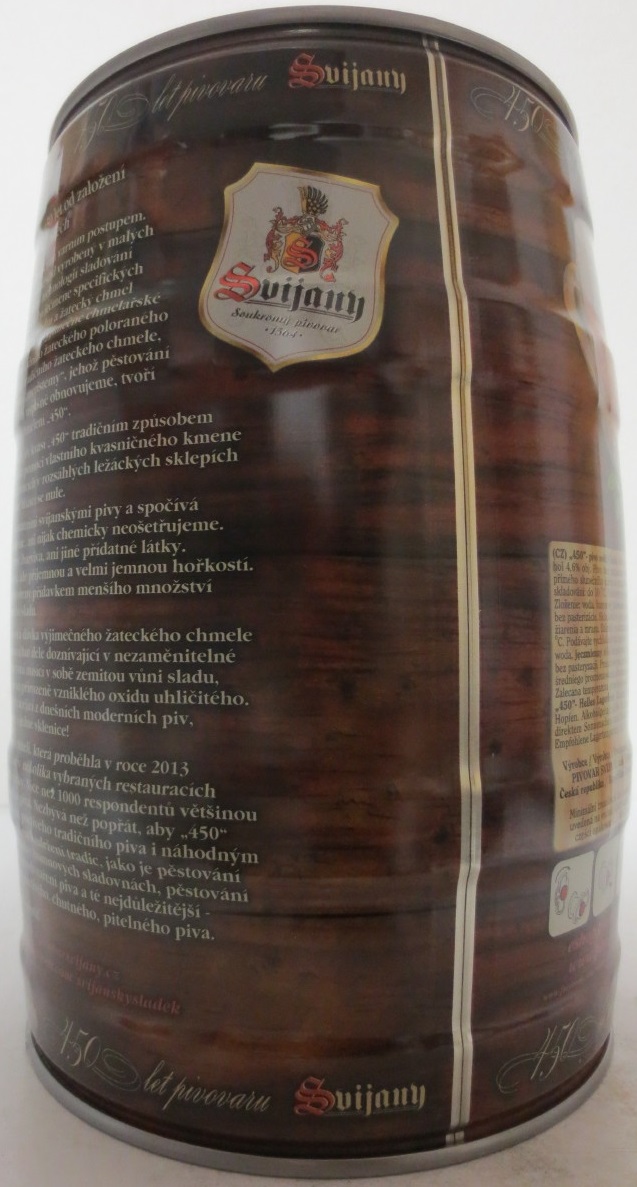 Svijany 450 - Premiový ležák - 1564 - č.3