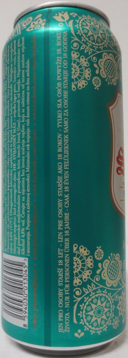 Svijany SVIJANSKÝ MÁZ Veselé Velikonoce (50cl) (B/O) zelené