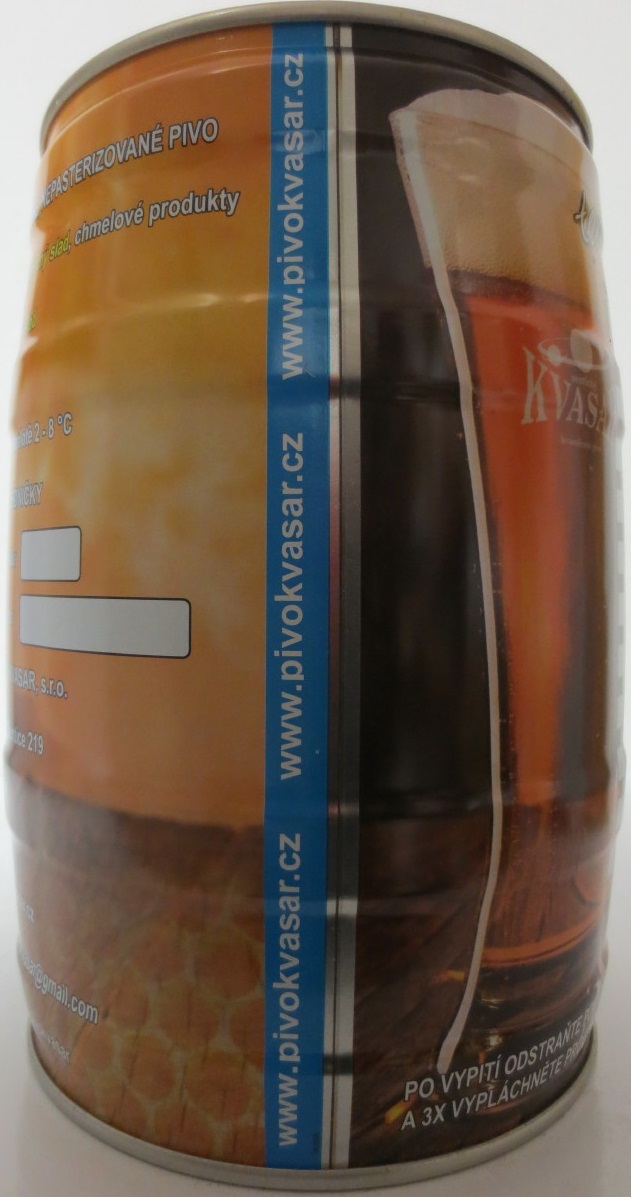SENTICKÝ KVASAR nefiltrované pivo od Jelínka (5L) č.2