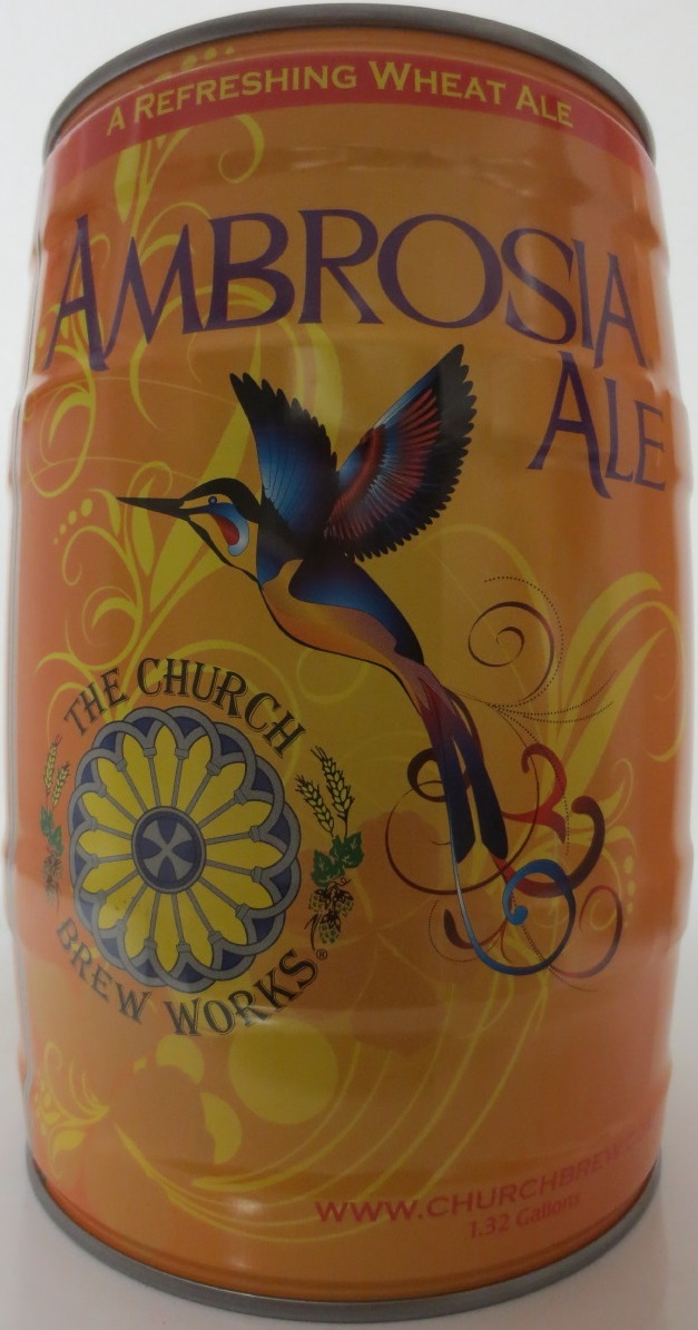 THE CHURCH BREW WORKS AMBROSIA ALE (5L) Nr.1
