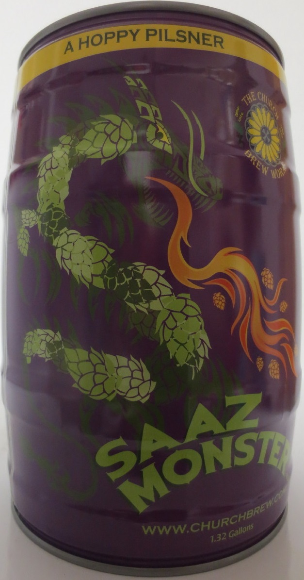 THE CHURCH BREW WORKS SAAZ MONSTER (5L) Nr.1