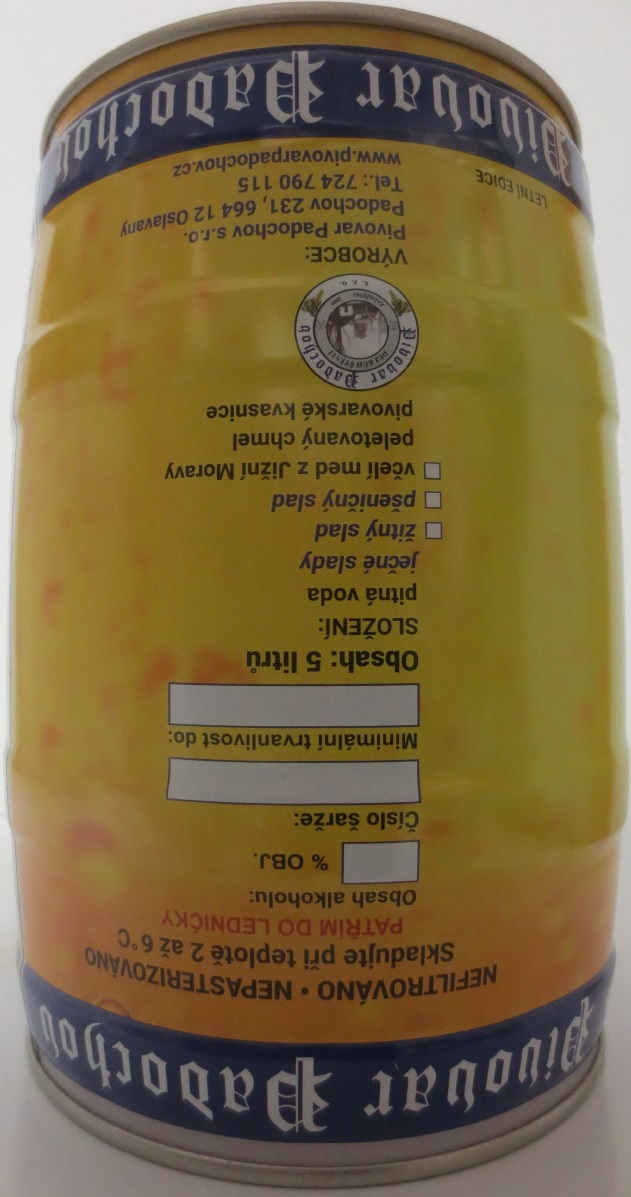 Pivovar Padochov Antonín (5L) č.2 (CHYBA) 