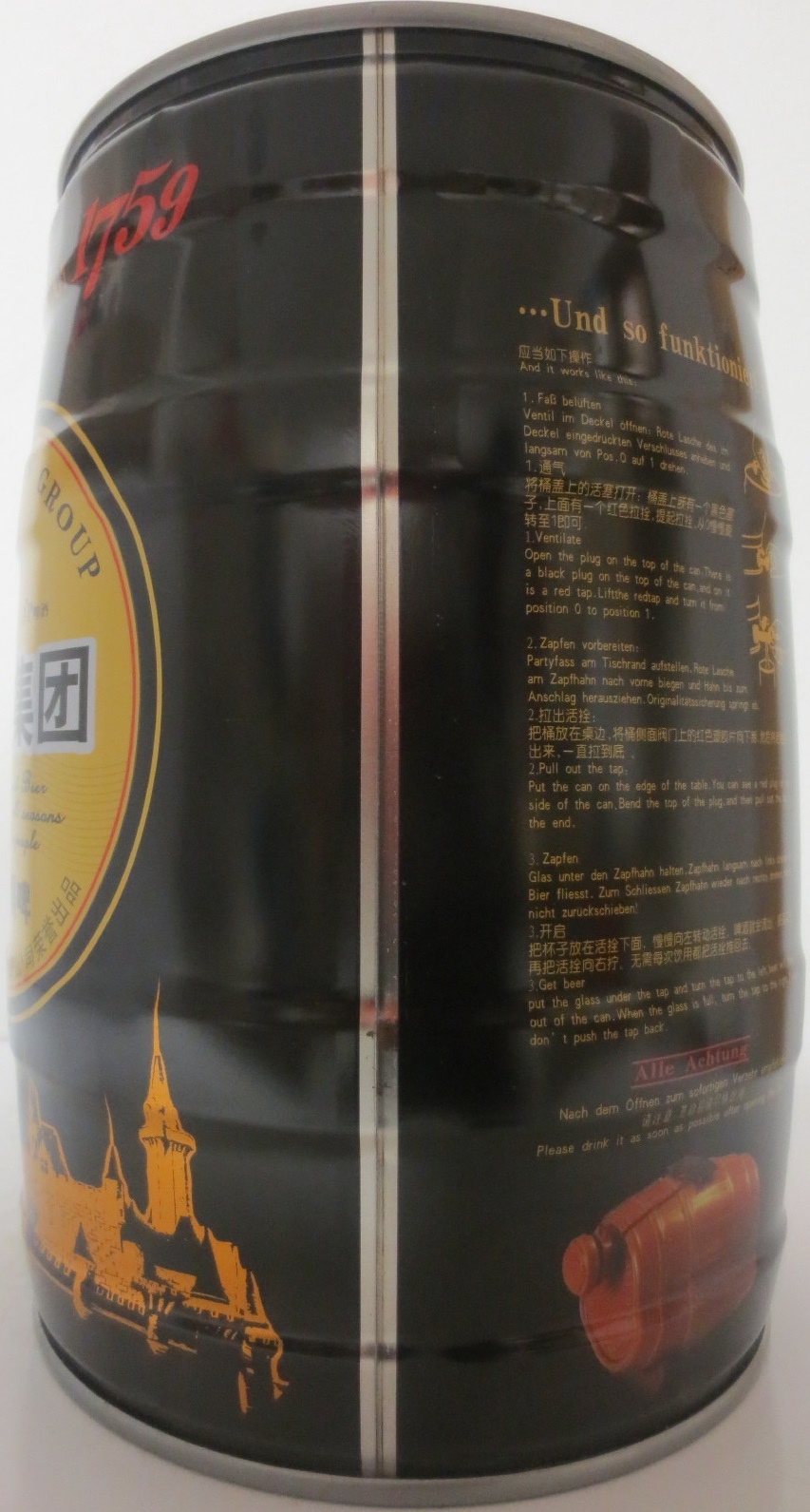 Blue Diamond STOUT BEER (5L) Nr.1