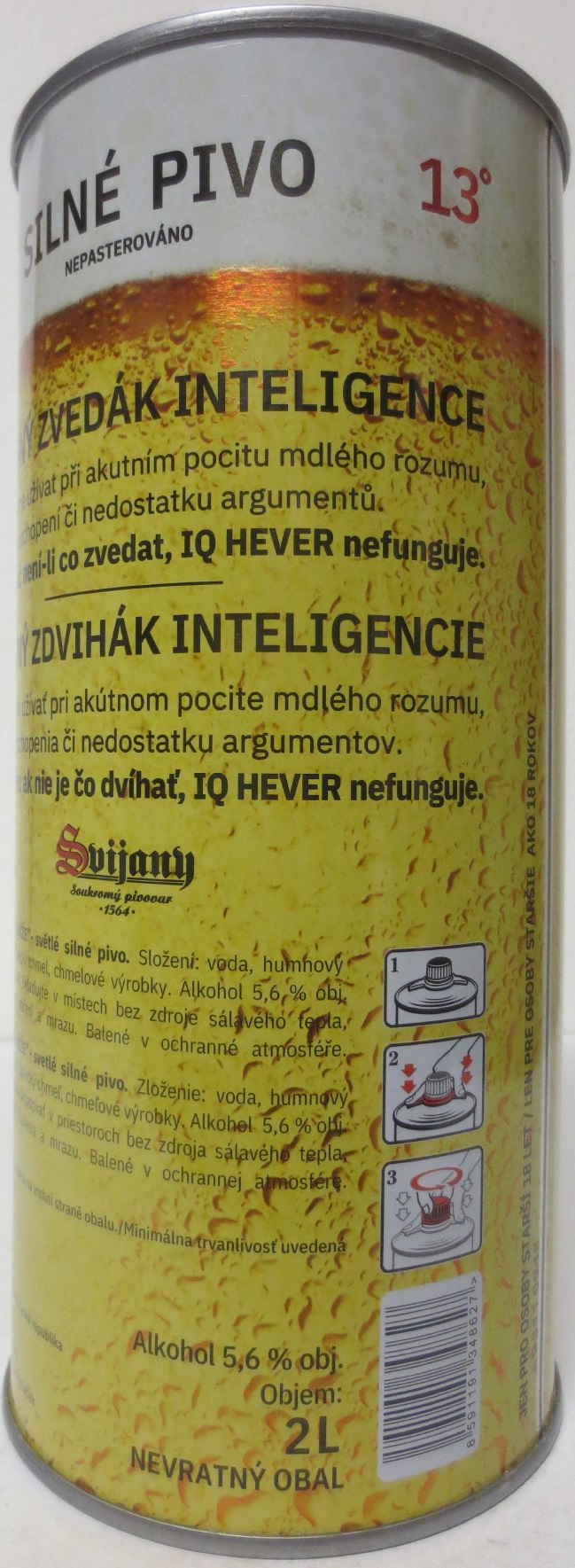Svijany SVIJANSKÝ KNÍŽE IQ HEVER (200cl) č.1 