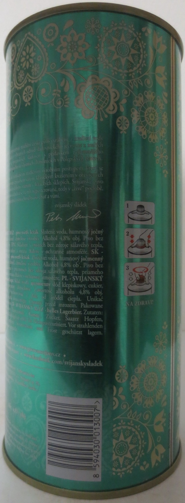 Svijany SVIJANSKÝ MÁZ Veselé Velikonoce (200cl) zelené
