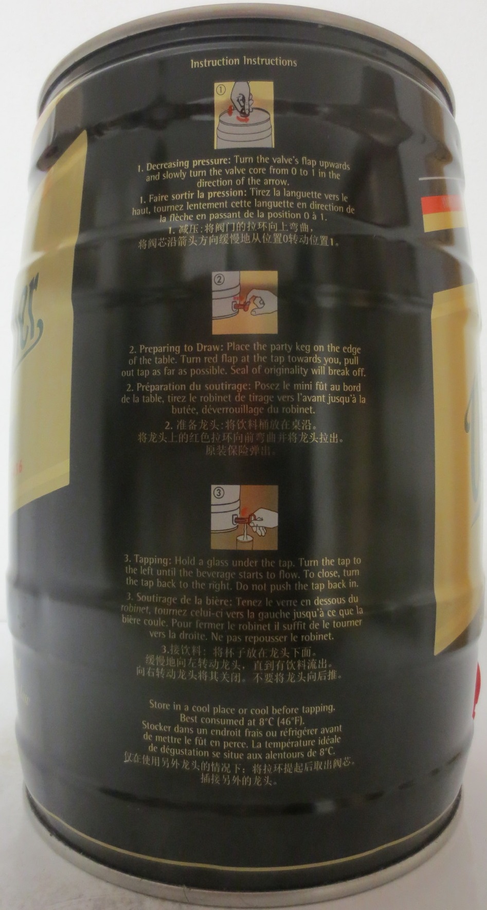 Wernesgrüner DARK BRAUTRADITION SET 1436 BLACK LAGER BEER (5L) Nr.1