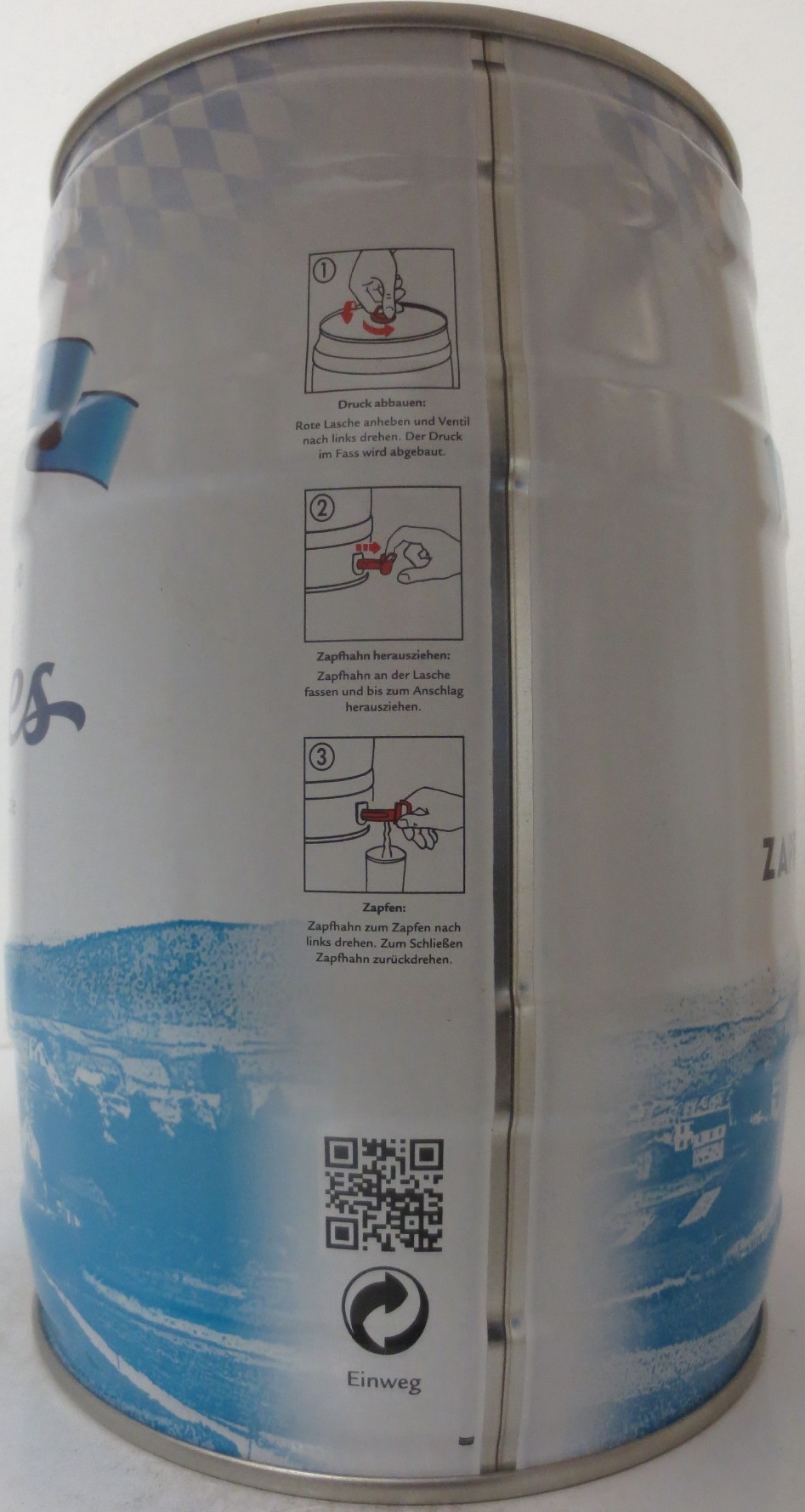 Hutthurmer Huadinger Helles ZAPFFRISCH GENIESSEN! (5L) Nr.1