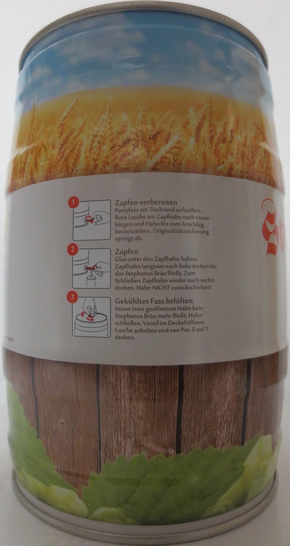 Stephanus Bräu NATURTRÜB-UNFILTERED (5L) Nr.1