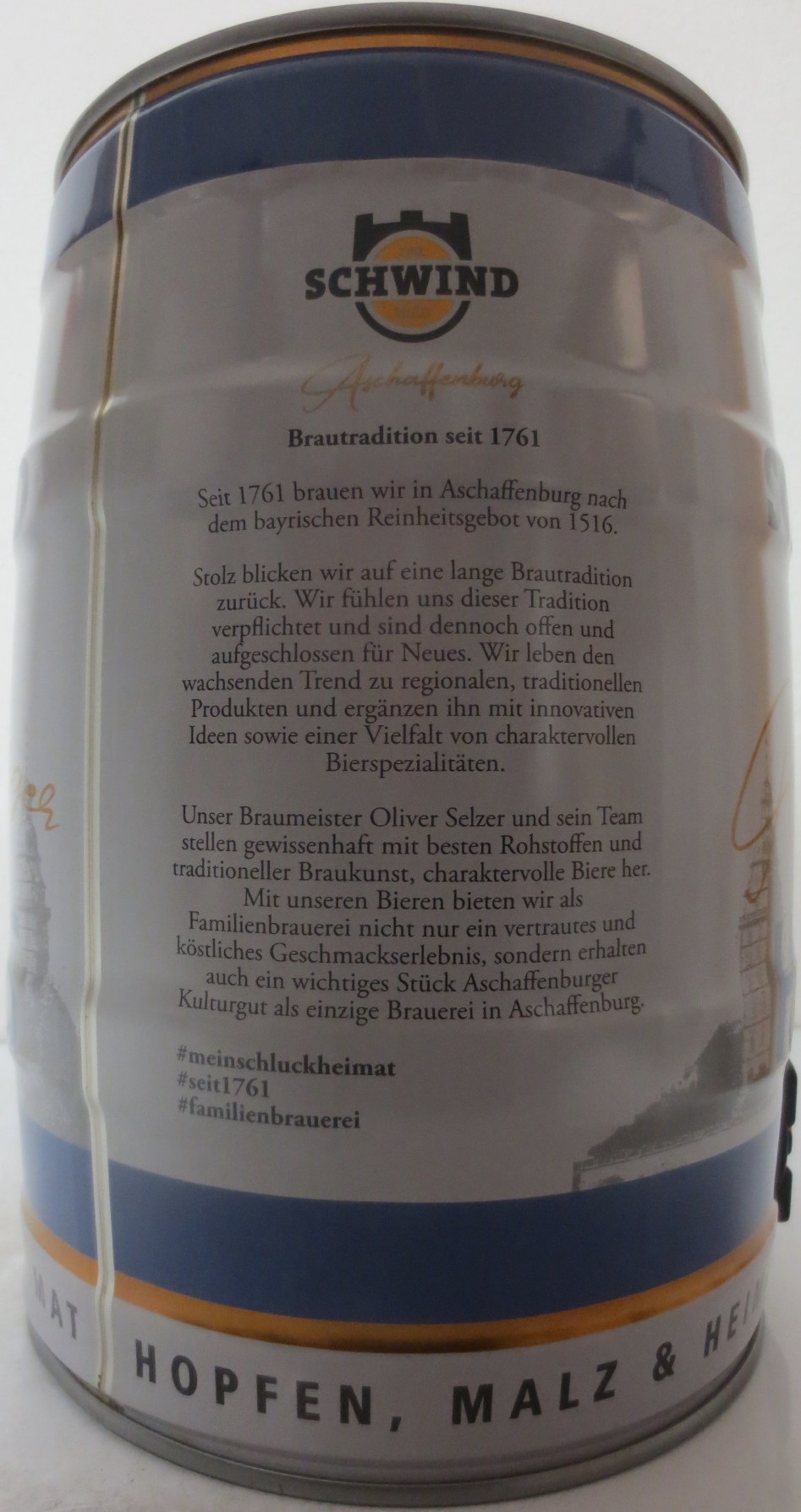 SCHWIND BRÄU Aschaffenburg HELLES (5L) Nr.1