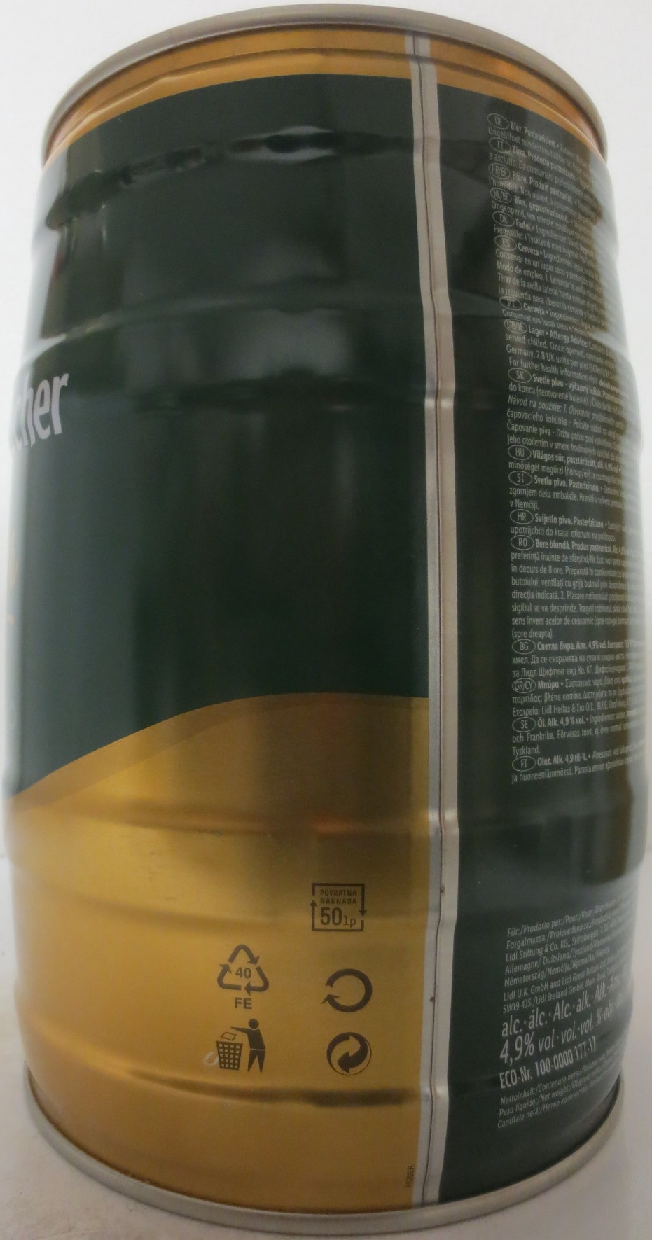 Perlenbacher Beer (5L) Nr.1