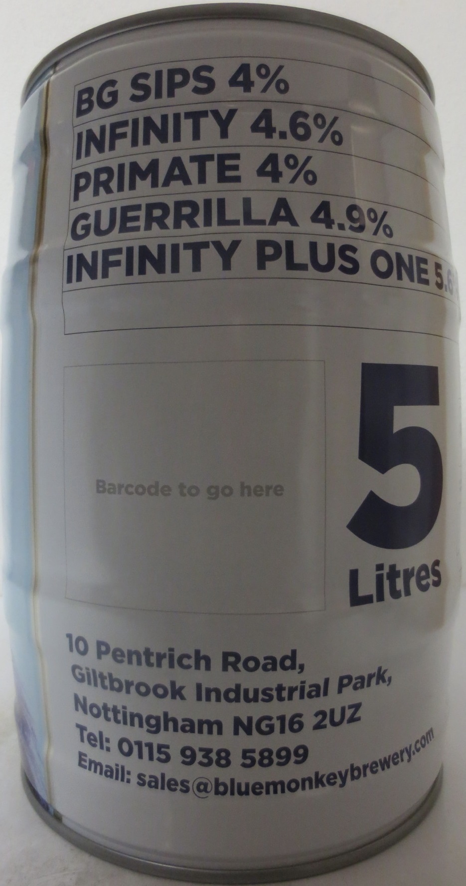 blue monkey brewery (5L) Nr.1