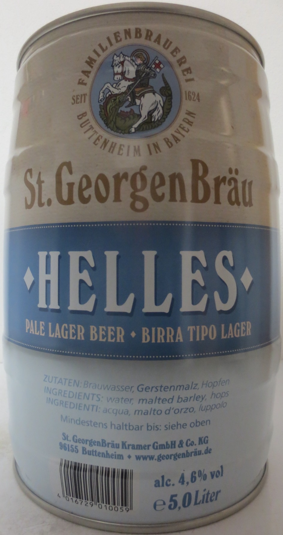 St. Georgen Bräu HELLES BIERSPEZIALITÄT (5L) Nr.1