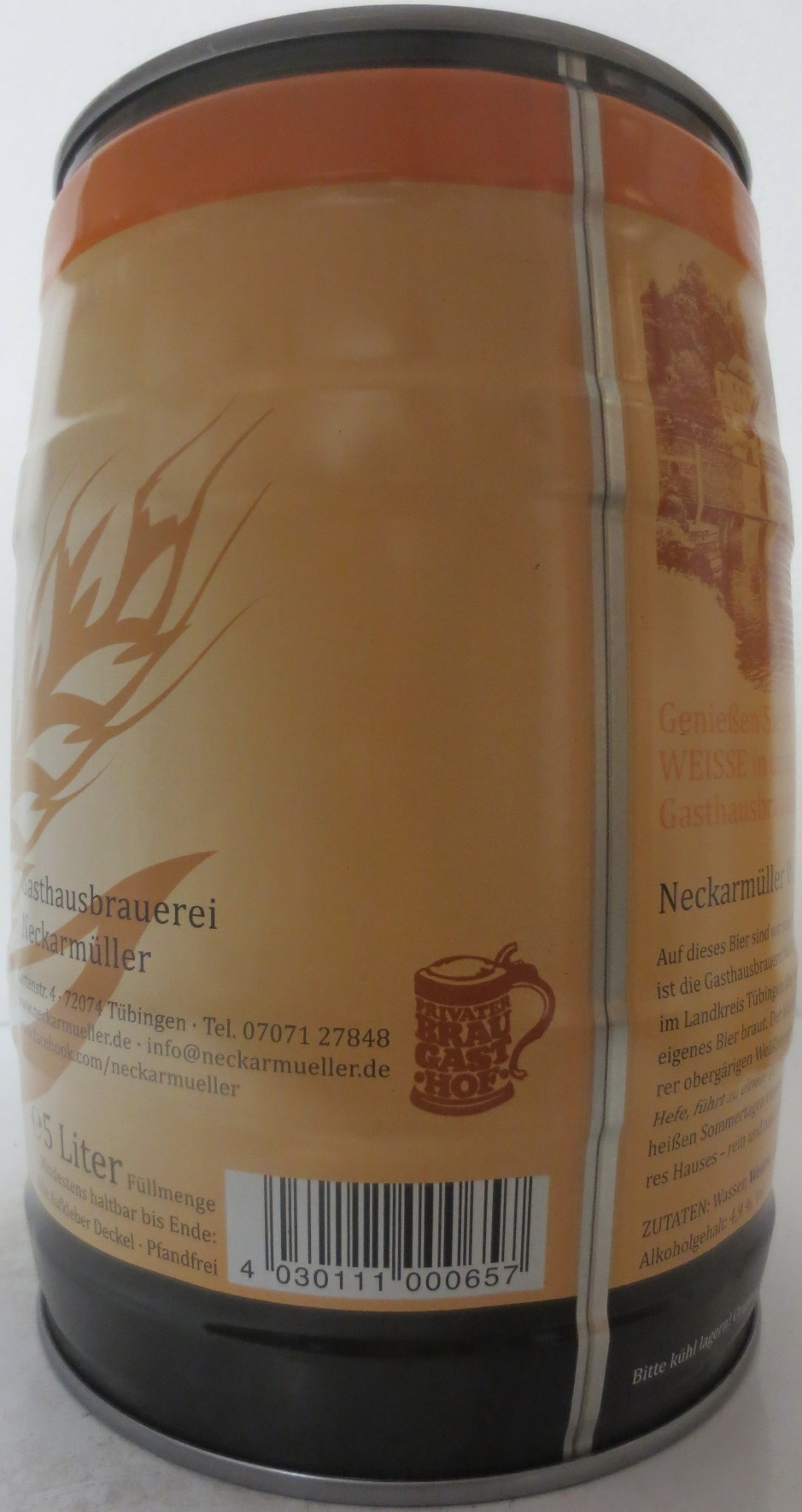 Neckarmüller WEISSE (5L) Nr.1