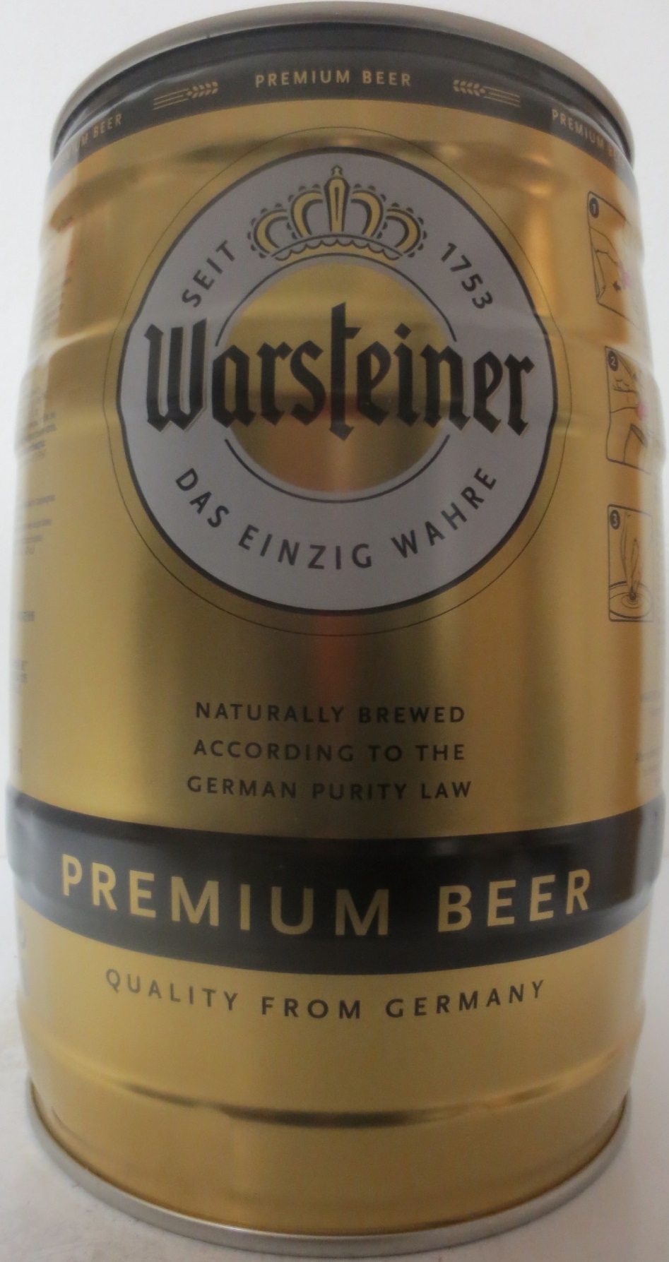 Warsteiner PREMIUM BEER (5L) Nr.1 