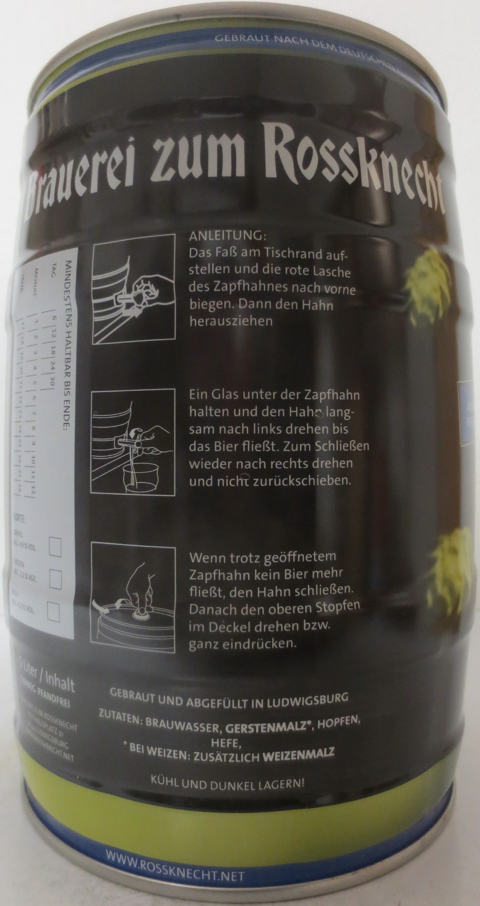 Rossknecht ZIEMLICHE BESTE BIERE (5L) Nr.2
