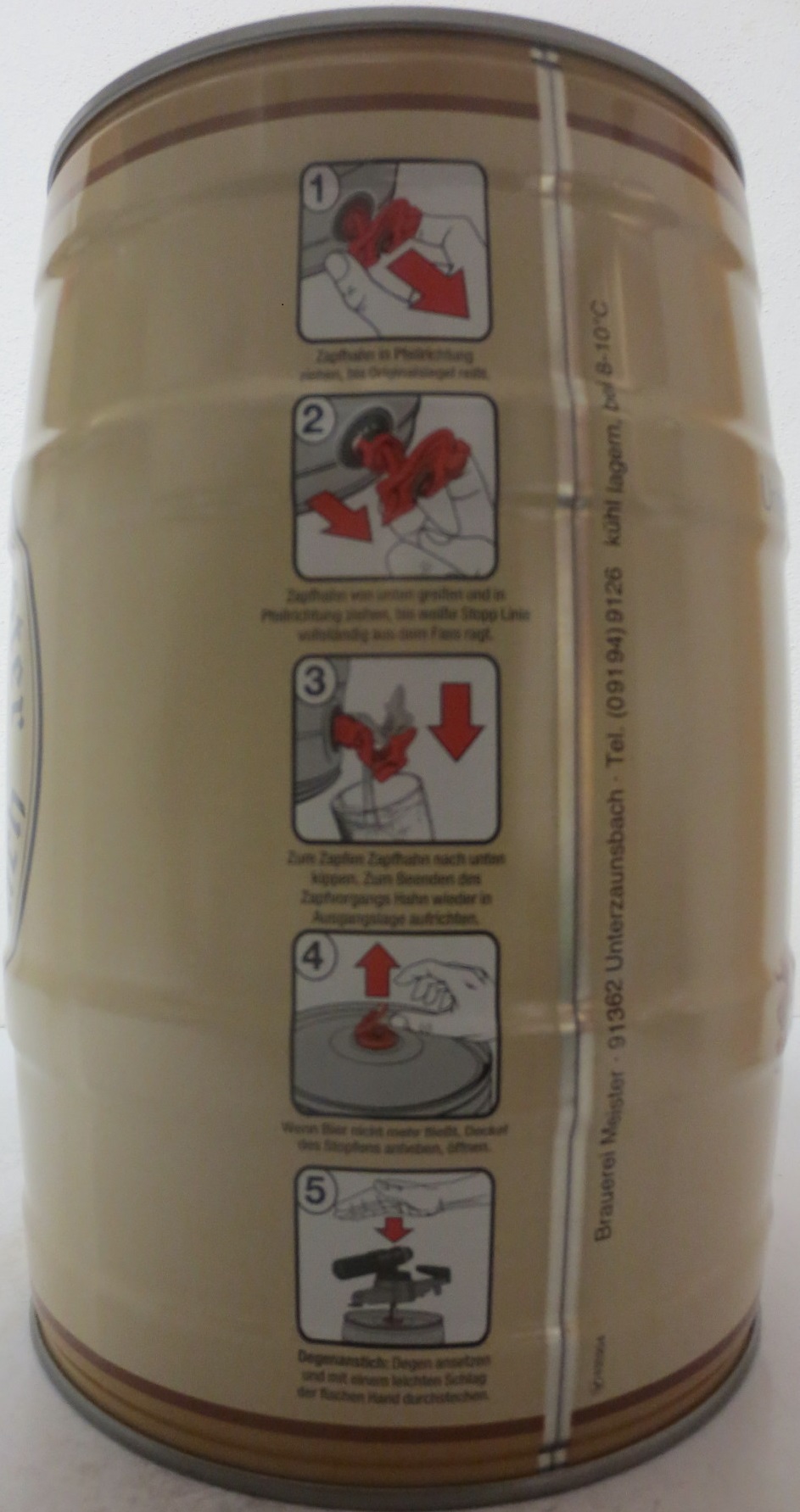 Vollbier Brauerei Meister (5L) Nr.2 