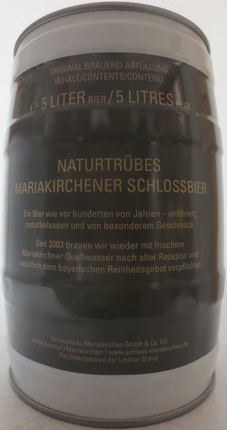 SCHLOSS - BRÄU MARIAKIRCHEN (5L) Nr.2 