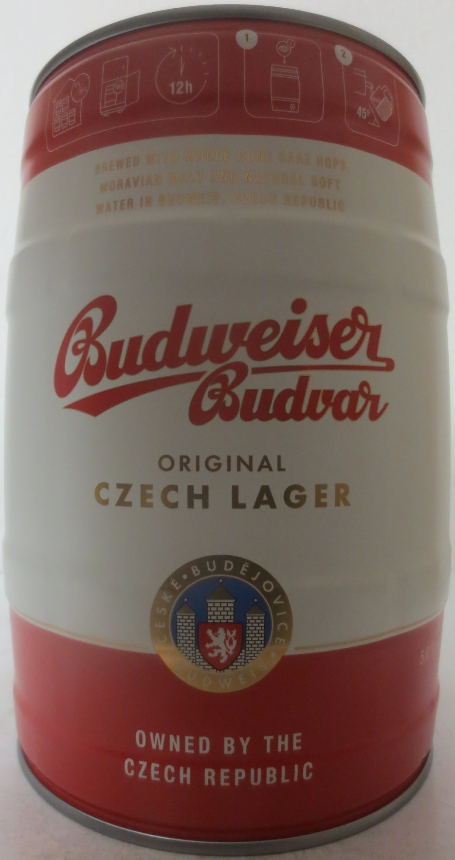 Budweiser Budvar ORIGINAL CZECH LAGER (5L) č.3