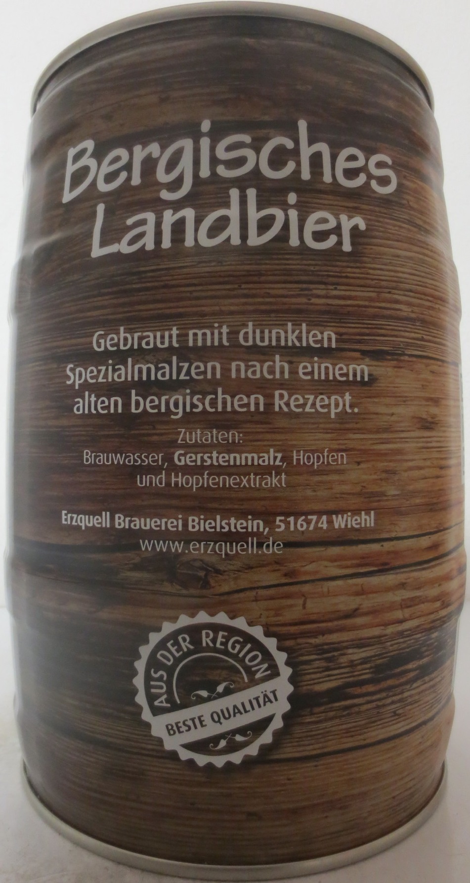 Bergisches Landbier ORIGINAL BRAUEREIABFÜLLUNG (5L) Nr.1