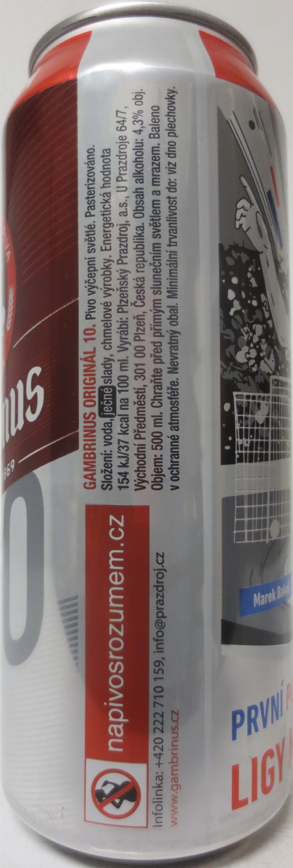 Gambrinus FC VIKTORIA PLZEŇ Marek Bakoš (50cl) (B/O)