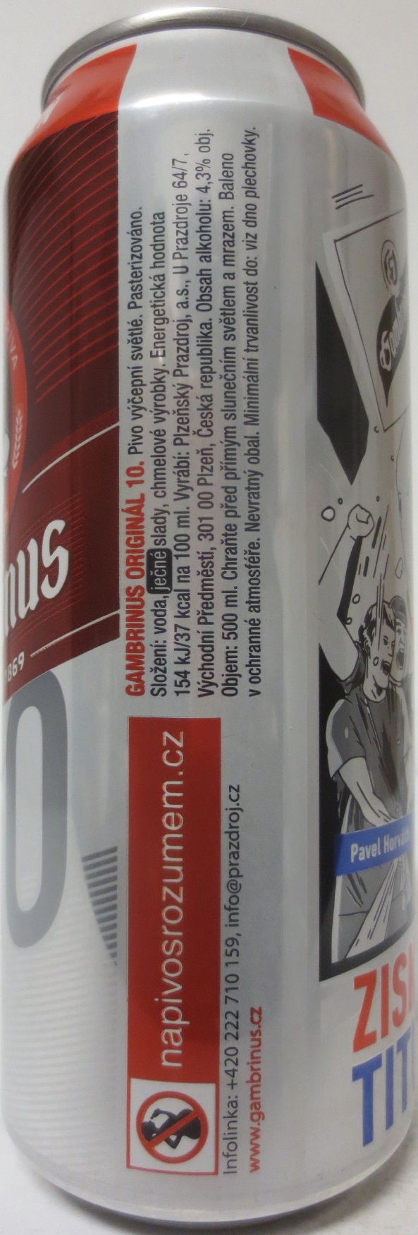 Gambrinus FC VIKTORIA PLZEŇ Pavel Horváth (50cl) (B/O)