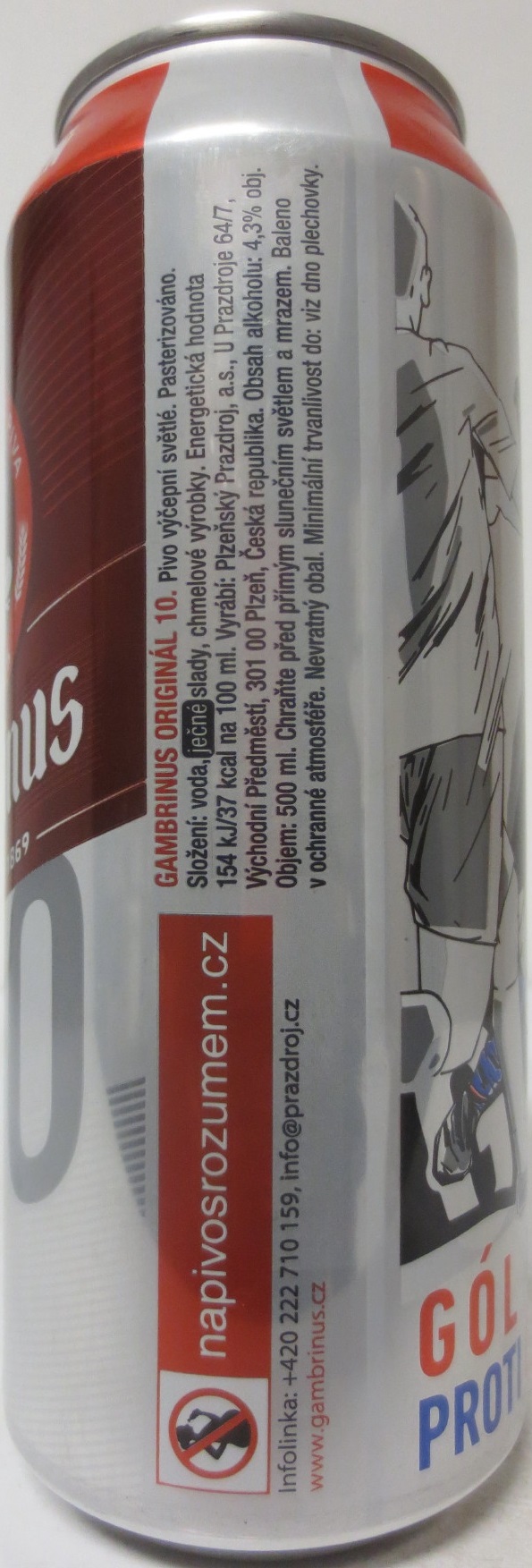 Gambrinus FC VIKTORIA PLZEŇ Tomáš Wágner (50cl) (B/O)