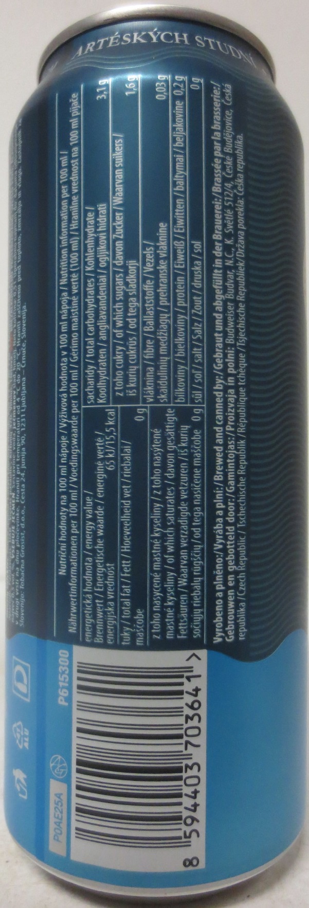 Budvar Nealko (50cl) (B/O) č.1