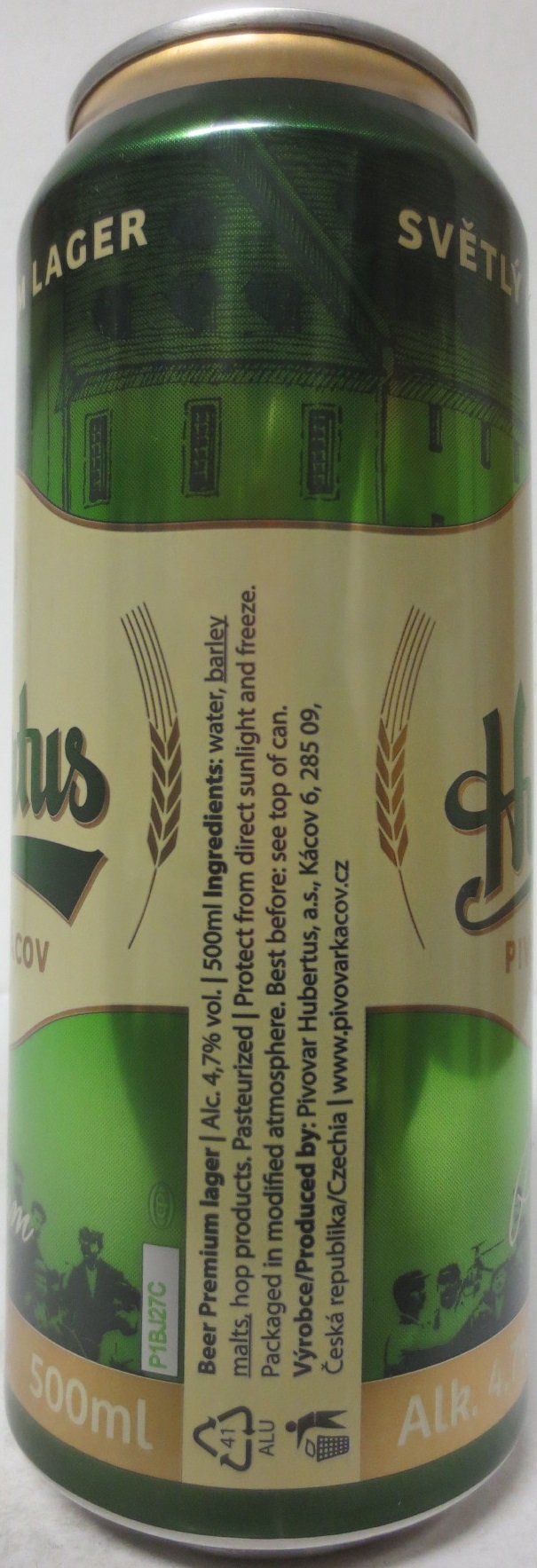 Hubertus PIVOVAR KÁCOV 1457 Premium (50cl) (B/O) č.2